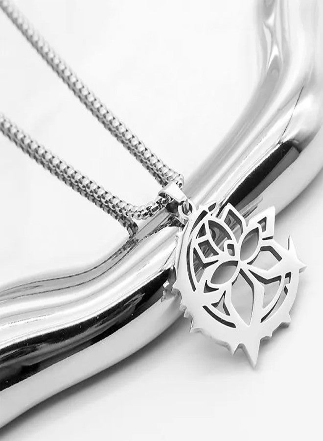 retsamradassaT Honkai Impact 3 Necklace 3rd Elysia Flame Chaser Signet of Ego Cosplay Pendant Choker Chain Jewelry Accessory Gift, Standard - Image 4